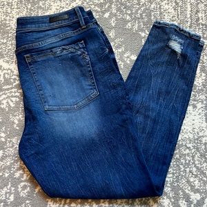 Buckle Black ankle skinny jeans, size 32